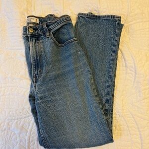 Abercrombie and Fitch Ultra High Rise 90s Straight Jean
